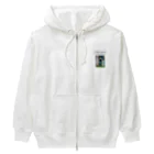 へんなおみせのフレンドリーゴースト Heavyweight Zip Hoodie