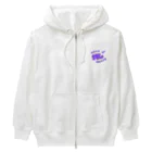 推しごとroomの推しカツちゃんパープル Heavyweight Zip Hoodie