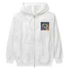 the blue seasonの時空の円環 Heavyweight Zip Hoodie