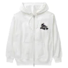 AI イラスト工房の平伏あらいぐま Heavyweight Zip Hoodie