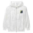 gabliel.の微笑むゴリラ Heavyweight Zip Hoodie