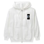 J-BRAVEの一輪の青い薔薇 Heavyweight Zip Hoodie