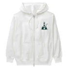 ノスタルジストのレトロリーフ Heavyweight Zip Hoodie