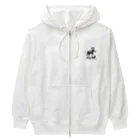 VogueVistaの African wild dog Heavyweight Zip Hoodie