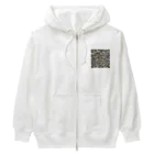 模様屋の幾何学模様その２ Heavyweight Zip Hoodie