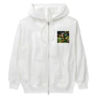 クロコダイリテンのPopPopWANI Heavyweight Zip Hoodie