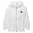 629_CAT_ARTのグラカラキャット2 Heavyweight Zip Hoodie