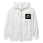 BILBILのUkiyE クライシスロゴシリーズ Heavyweight Zip Hoodie