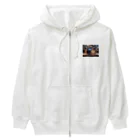 LOVEPOINTBOXのキラキラカメラ Heavyweight Zip Hoodie