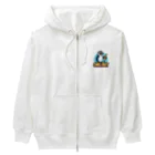 syankusunoboushi7のかっこいいペンギン Heavyweight Zip Hoodie