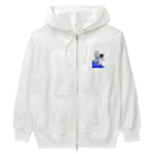 Simizimi_sizimiのしみじみしじみの荒波にもまれてます。 Heavyweight Zip Hoodie