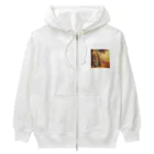 Lovers-chapelのレトロサーフボード Heavyweight Zip Hoodie