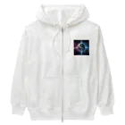 パウズ&プライズのサイバータオ Heavyweight Zip Hoodie