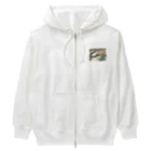 テフラんずのチェーンデザイン Heavyweight Zip Hoodie