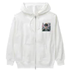 なお（ｻﾗﾘｰﾏﾝ）＠AI使って情報発信中のサングラス＠サラリーマン Heavyweight Zip Hoodie