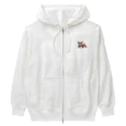 Cocomonのキュートチワワ Heavyweight Zip Hoodie