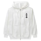 着る文字屋の点字部 Heavyweight Zip Hoodie