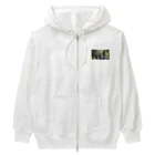 ゆったりまったり屋の石を積む Heavyweight Zip Hoodie