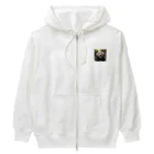 Ma_sterの可愛いパンダ Heavyweight Zip Hoodie