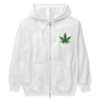 iroiro_ojisan11の大麻 Heavyweight Zip Hoodie