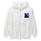 ゴーラッキーサンのリアルな眼鏡コアラ Heavyweight Zip Hoodie