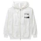 masaのエレガントなデザイン Heavyweight Zip Hoodie