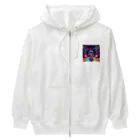 jsaofsjofaakoの宇宙船の中のダンスフロア Heavyweight Zip Hoodie