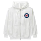 ROYAL BEAR FORCEのRoundel (Royal Bear Force) Heavyweight Zip Hoodie