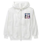 bigbamboofamilyの白く透き通る肌の娘達 Heavyweight Zip Hoodie