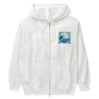 Nattu/のかもめと海 Heavyweight Zip Hoodie