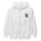 Sachi0625のレトロ戦闘ロボットＪ Heavyweight Zip Hoodie