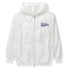 sansamのねこごろり Heavyweight Zip Hoodie