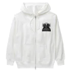 TUDOIの推志武士　弐 Heavyweight Zip Hoodie