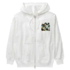 ヨーカズのバイク女子サキ Heavyweight Zip Hoodie