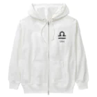 われらちきゅうかぞくのLibra 天秤座 Heavyweight Zip Hoodie