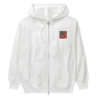 やま　イラストレーター　HEXA NET 販売美麗イラストレーター描きますのアイスクリーム Heavyweight Zip Hoodie