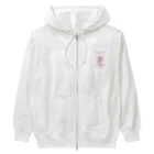 SA-ShiraAi-のNumbers & Woman Heavyweight Zip Hoodie