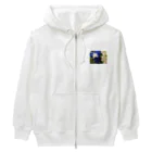 MomoTakaのいろいろな紫陽花たち Heavyweight Zip Hoodie