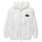 たまちゃんSHOPのねむねむパンダ Heavyweight Zip Hoodie