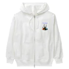 Tomohiro Shigaのお店のI love tennis.（その２） Heavyweight Zip Hoodie