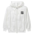 anigraffのシンプルなアイテム Heavyweight Zip Hoodie