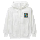 ○○の不思議のアートの不思議 Heavyweight Zip Hoodie