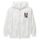 inoken_のロリ金髪 Heavyweight Zip Hoodie