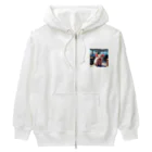 MTHの社内のをさせるみにぶた向上組織文化 Heavyweight Zip Hoodie