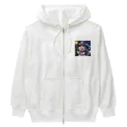 levi shopの魔法使いの六本足の猫 Heavyweight Zip Hoodie