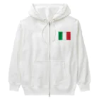 お絵かき屋さんのイタリアの国旗 Heavyweight Zip Hoodie