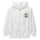 rapis88のにひるなアヒル Heavyweight Zip Hoodie