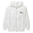 carl-carlのdela umai ロゴ Heavyweight Zip Hoodie