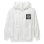 yryuuの脳のCTスキャン Heavyweight Zip Hoodie