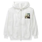 statham2865の寝る猫 Heavyweight Zip Hoodie